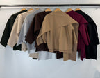 Veste cape fluide