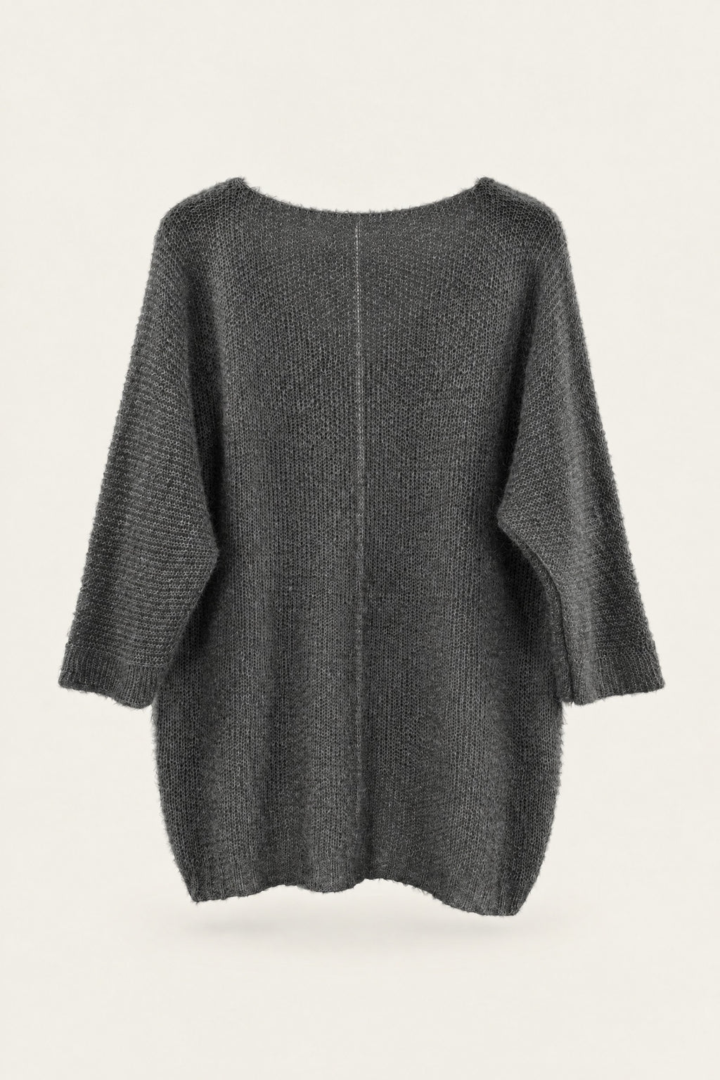 Pull oversize en maille col V
