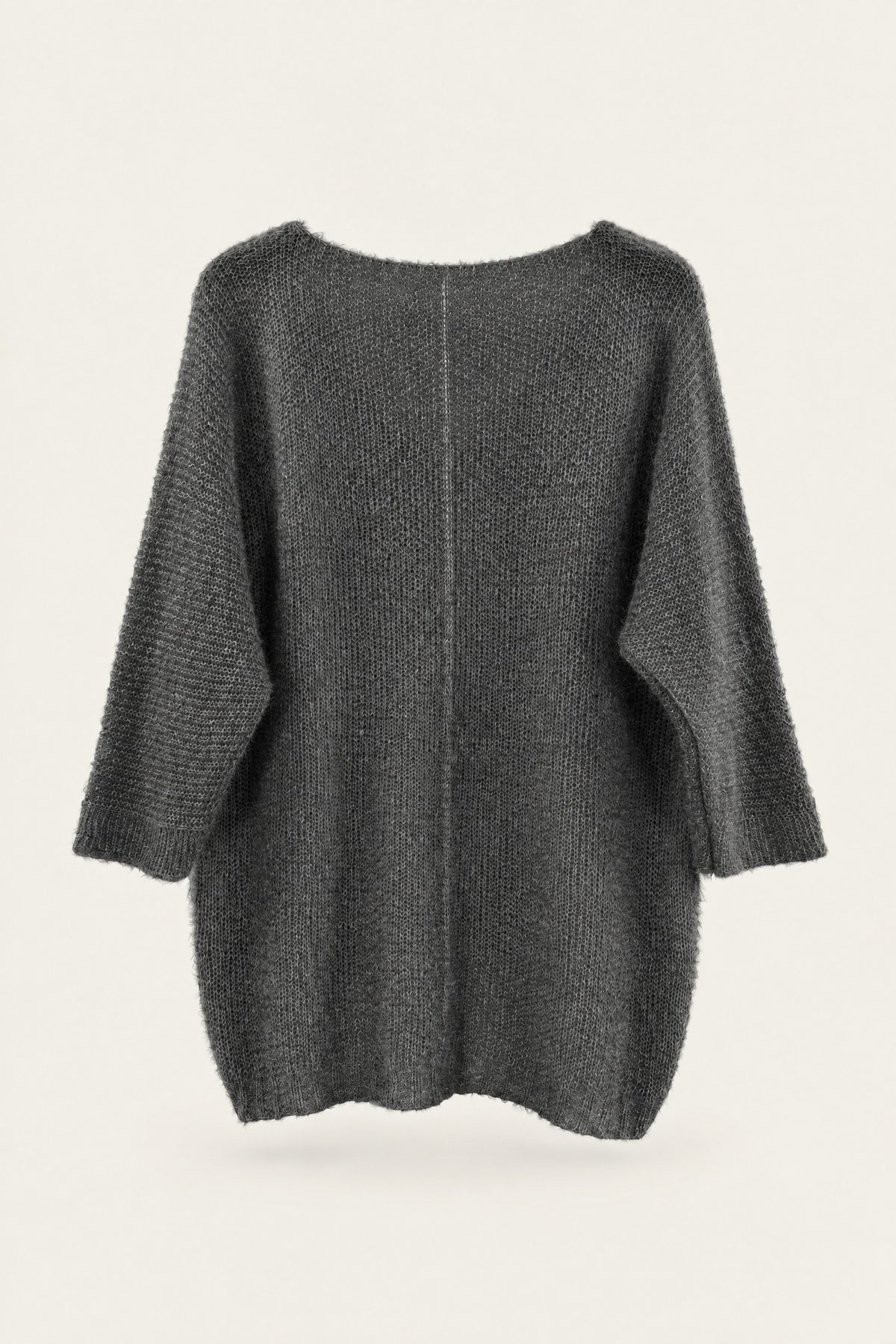 Pull oversize en maille col V