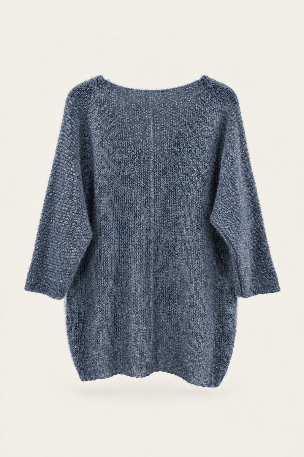 Pull oversize en maille col V
