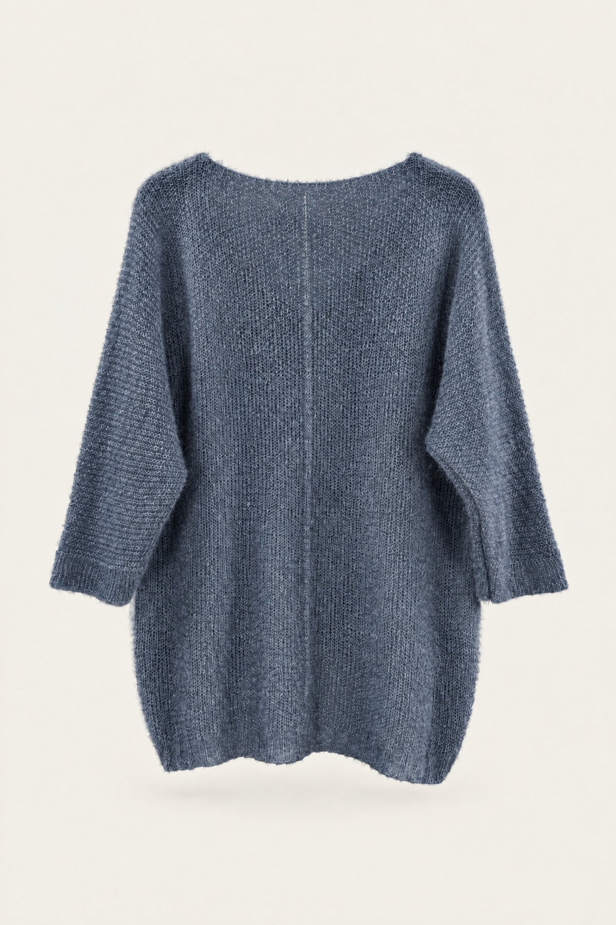 Pull oversize en maille col V