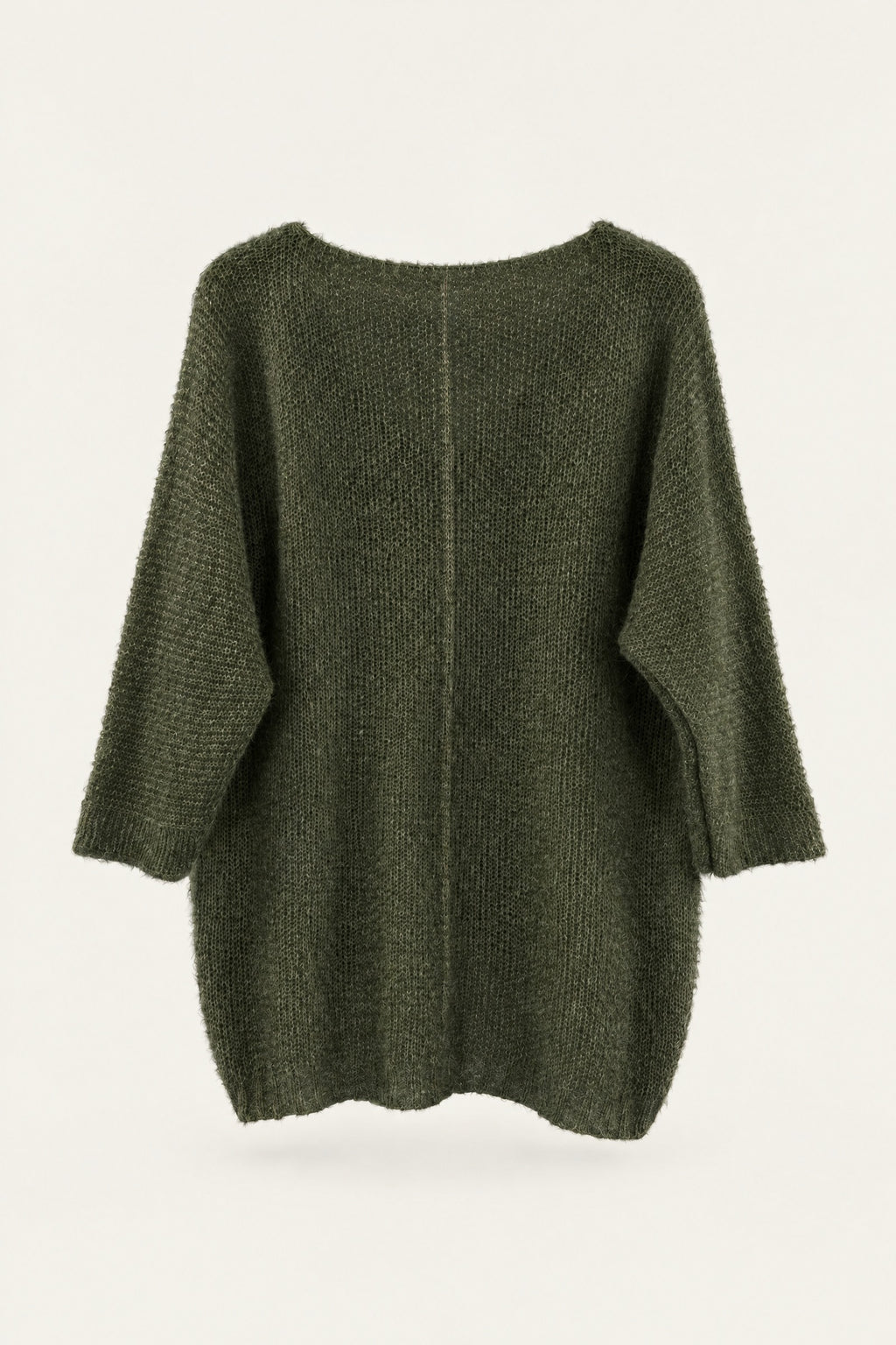 Pull oversize en maille col V