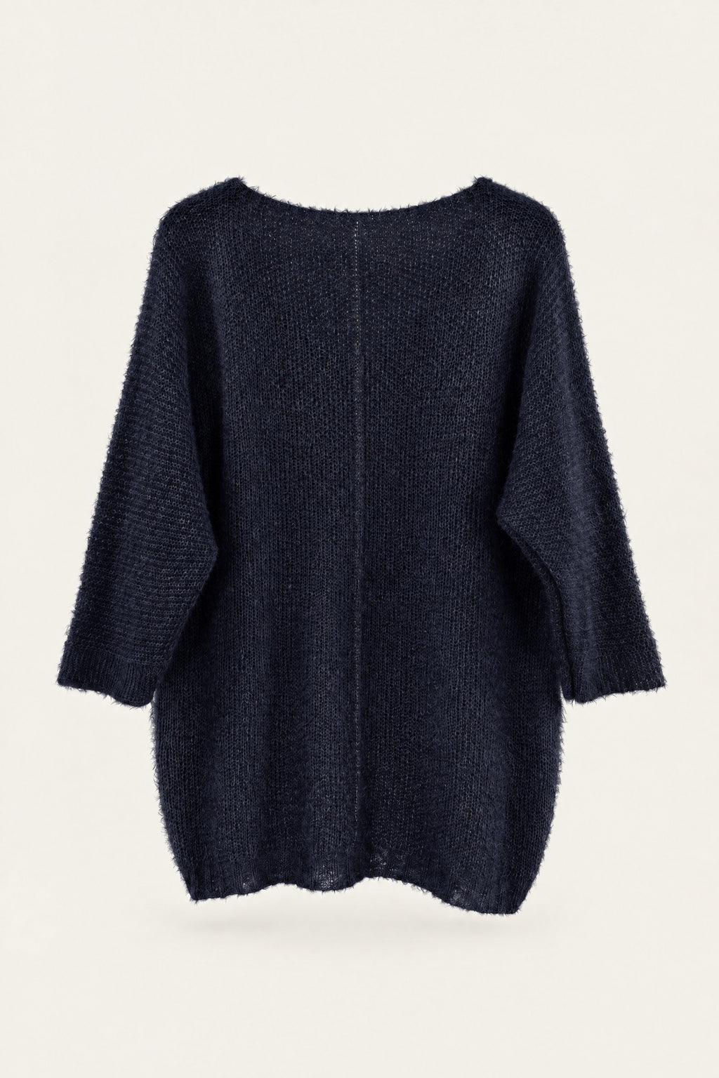 Pull oversize en maille col V
