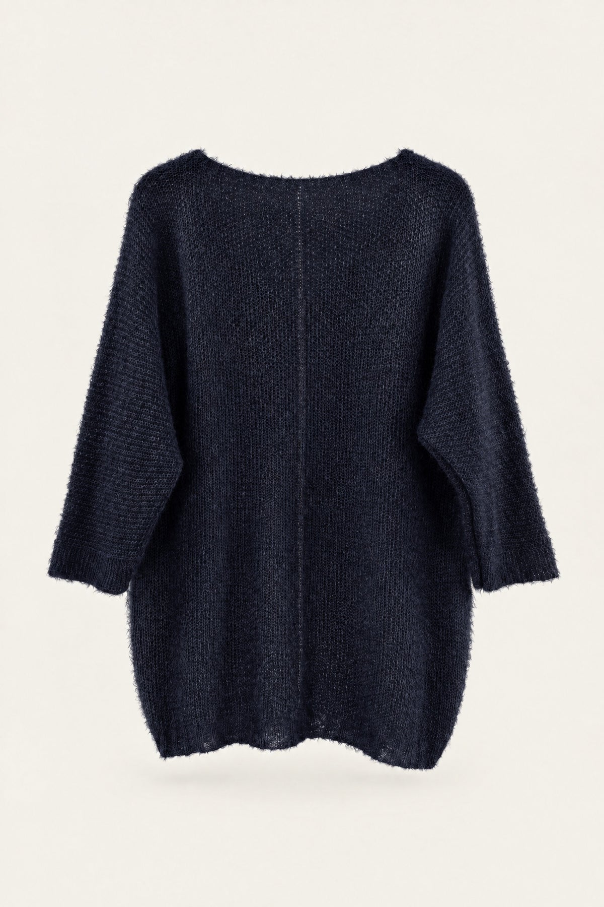Pull oversize en maille col V