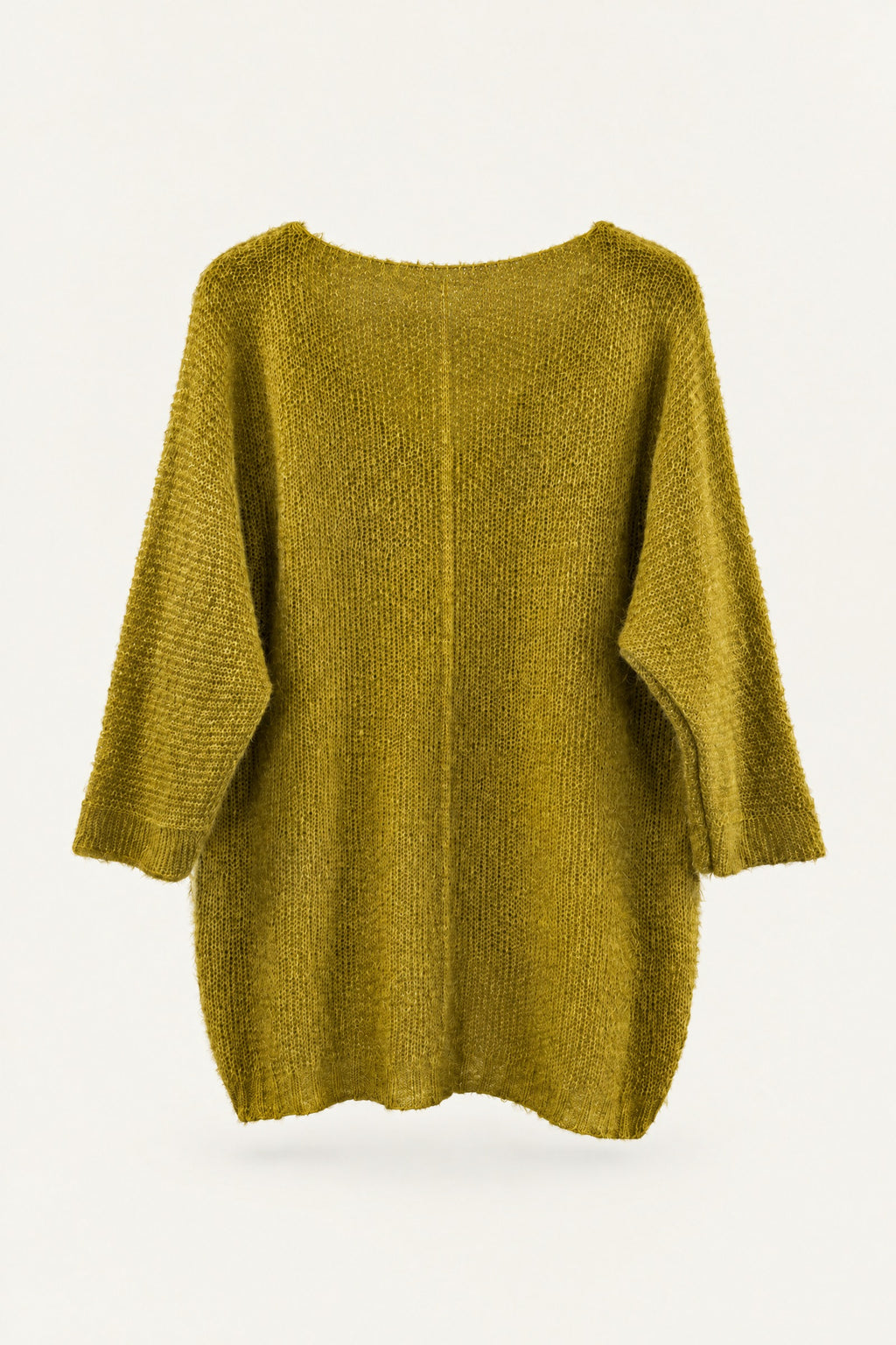 Pull oversize en maille col V