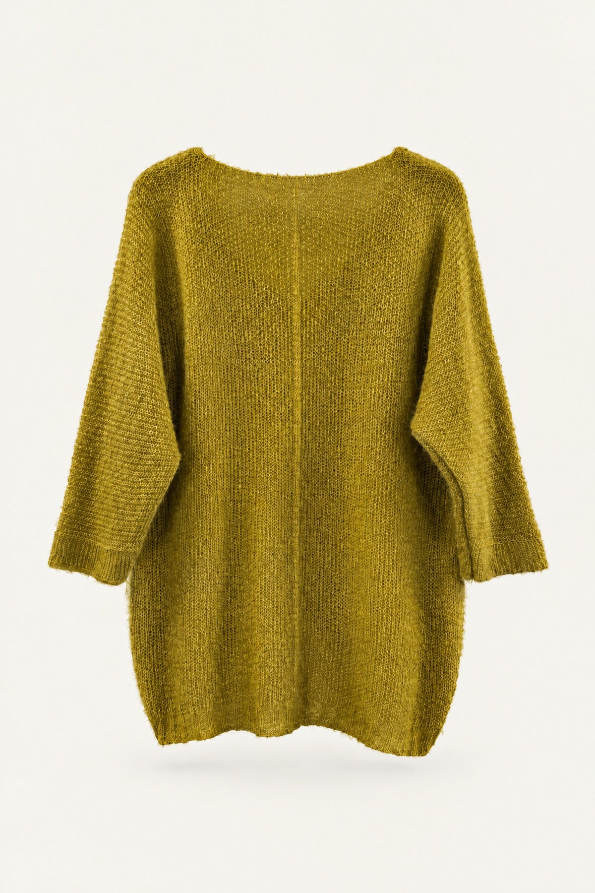 Pull oversize en maille col V