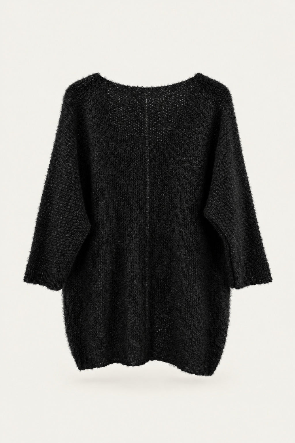 Pull oversize en maille col V