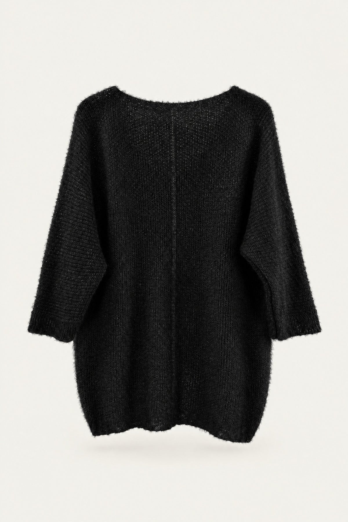 Pull oversize en maille col V