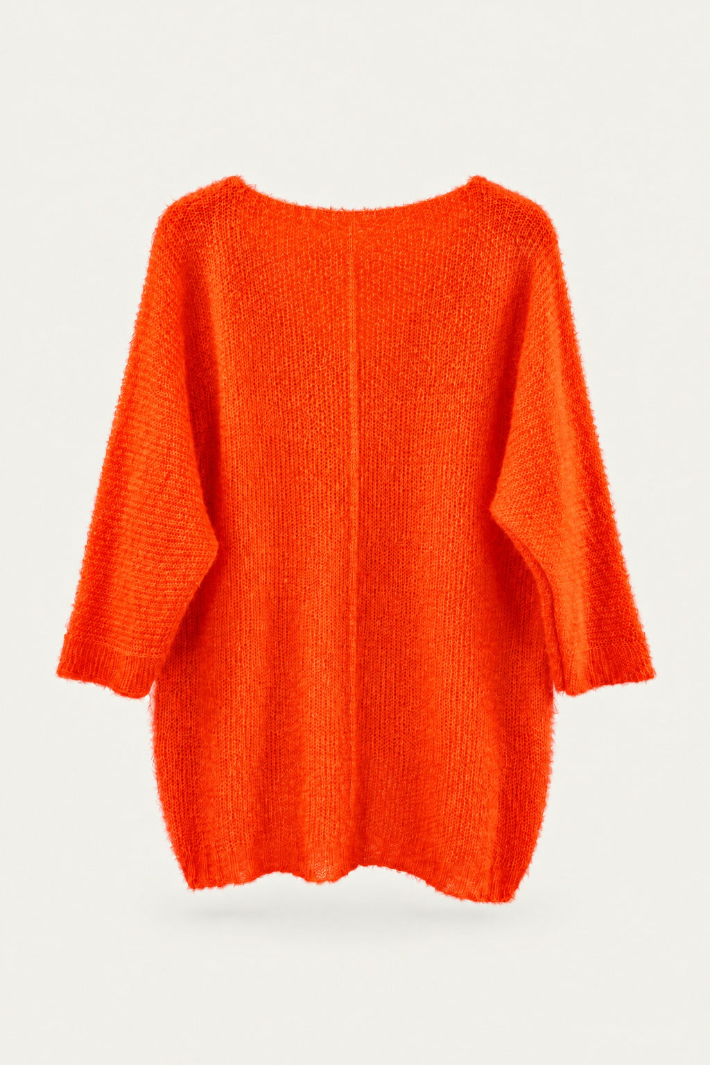 Pull oversize en maille col V