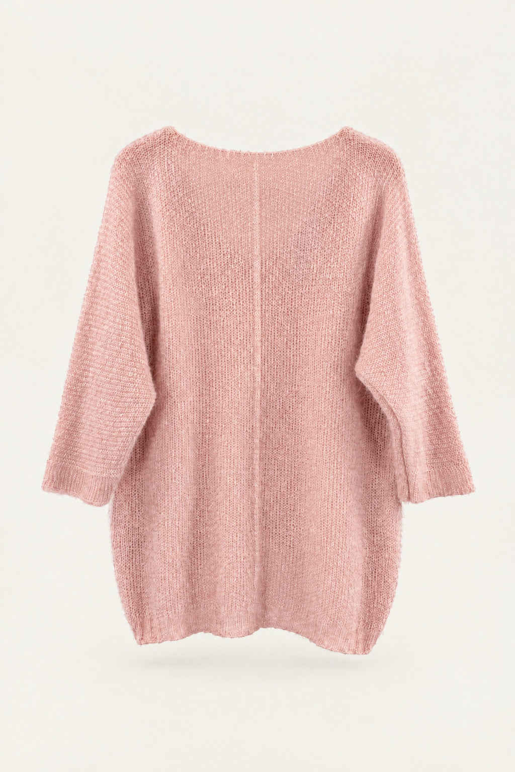 Pull oversize en maille col V