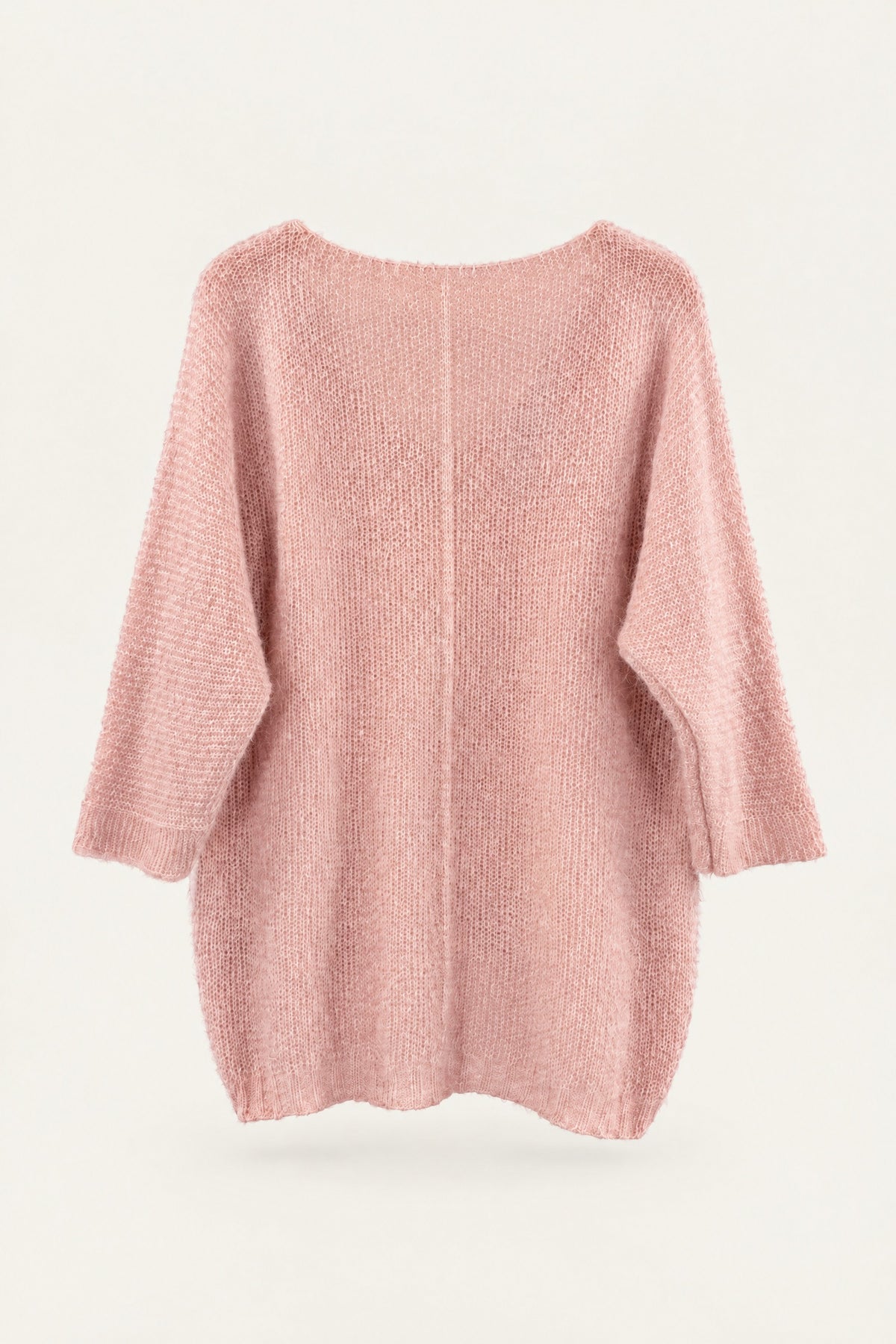 Pull oversize en maille col V