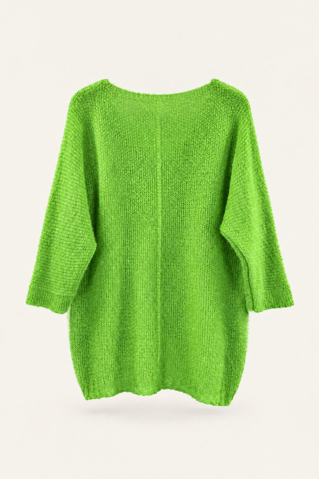 Pull oversize en maille col V