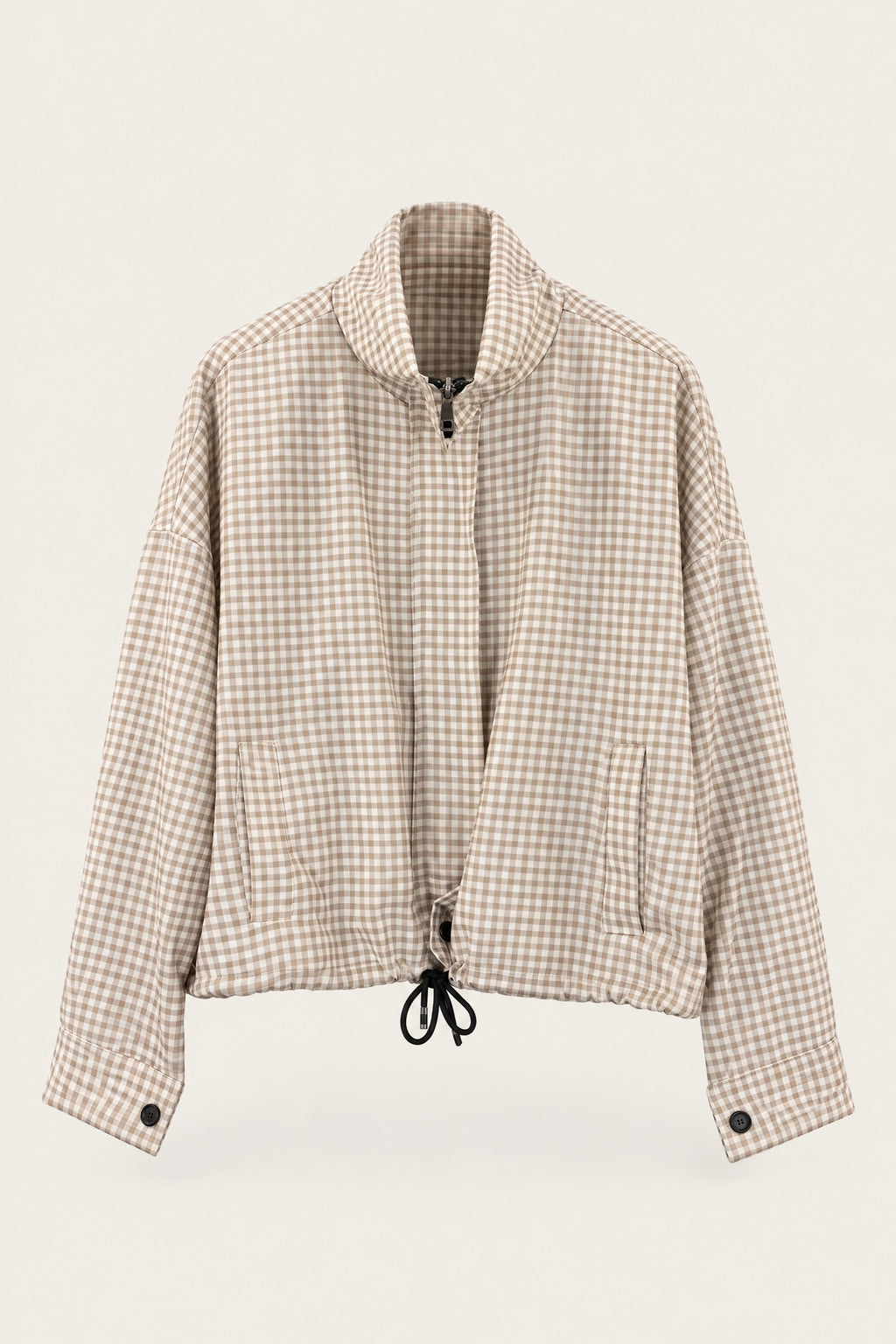 Veste légère à carreaux