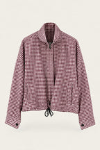 Veste légère à carreaux