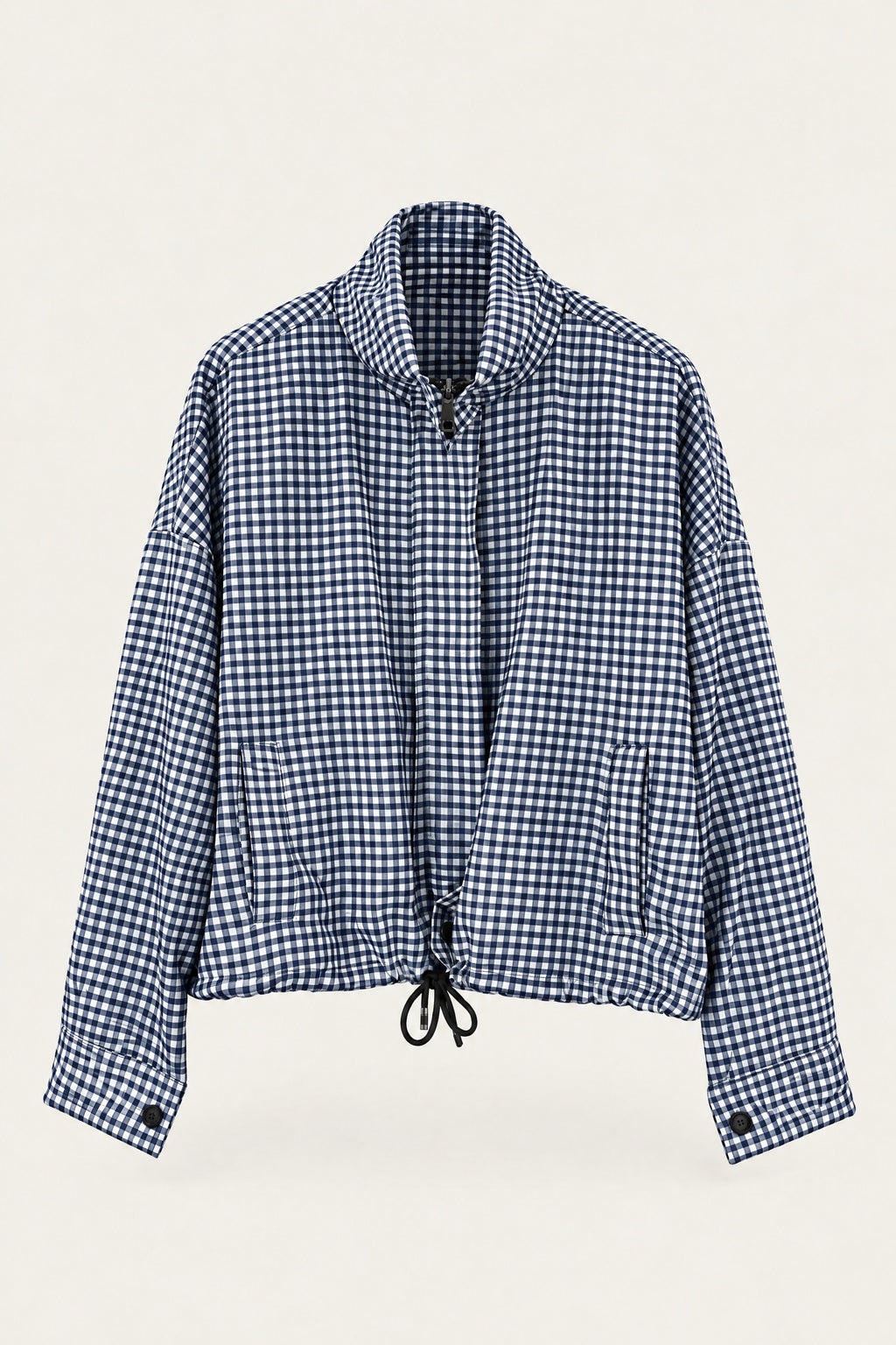Veste légère à carreaux