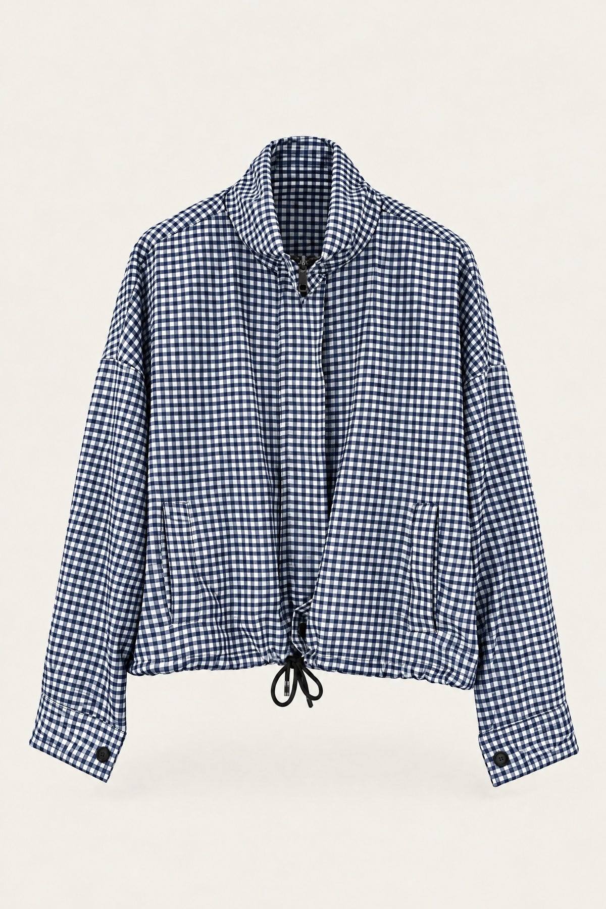 Veste légère à carreaux