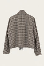 Veste légère à carreaux