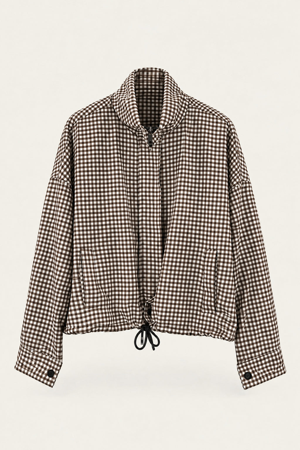 Veste légère à carreaux