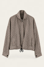 Veste légère à carreaux