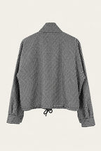 Veste légère à carreaux