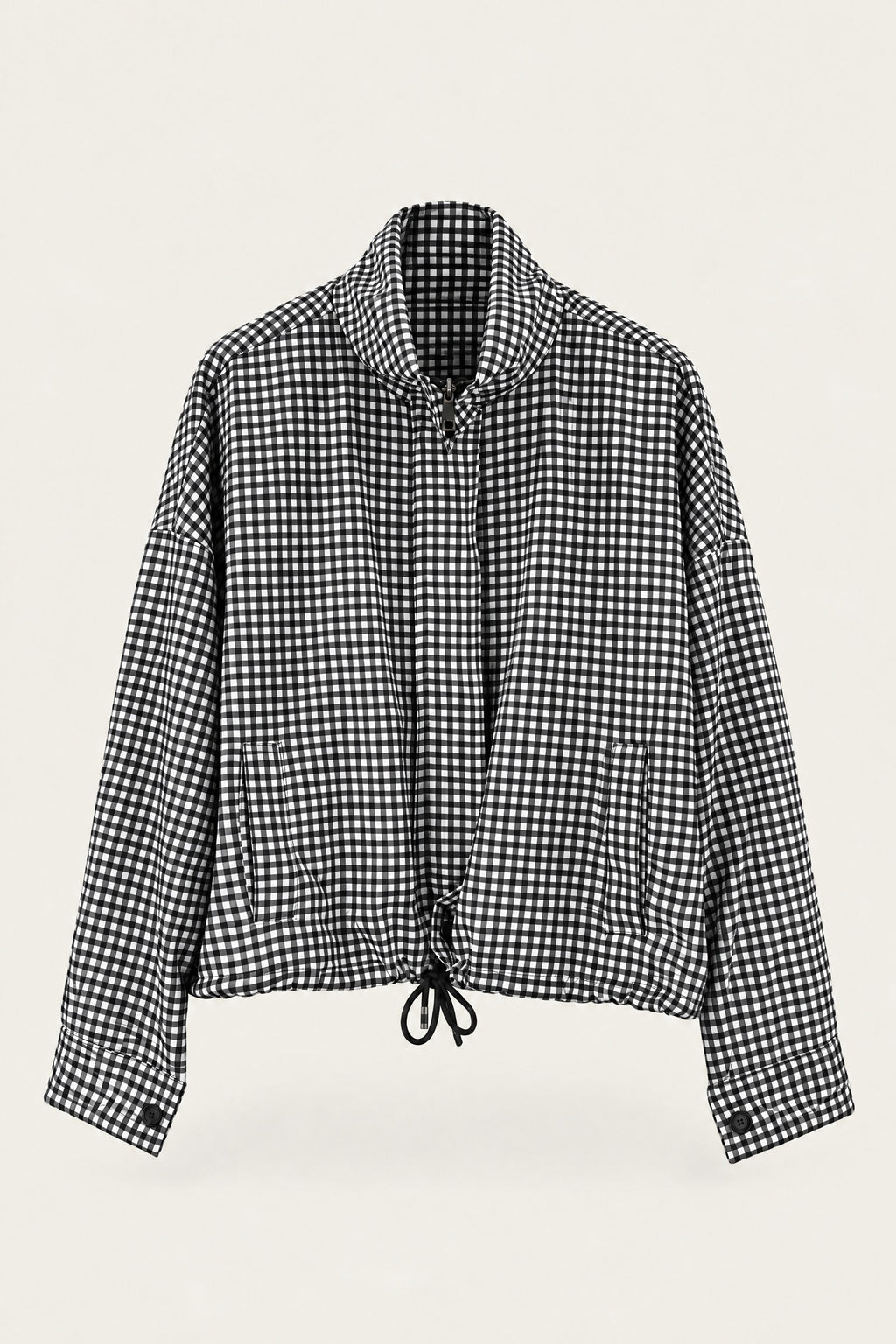 Veste légère à carreaux