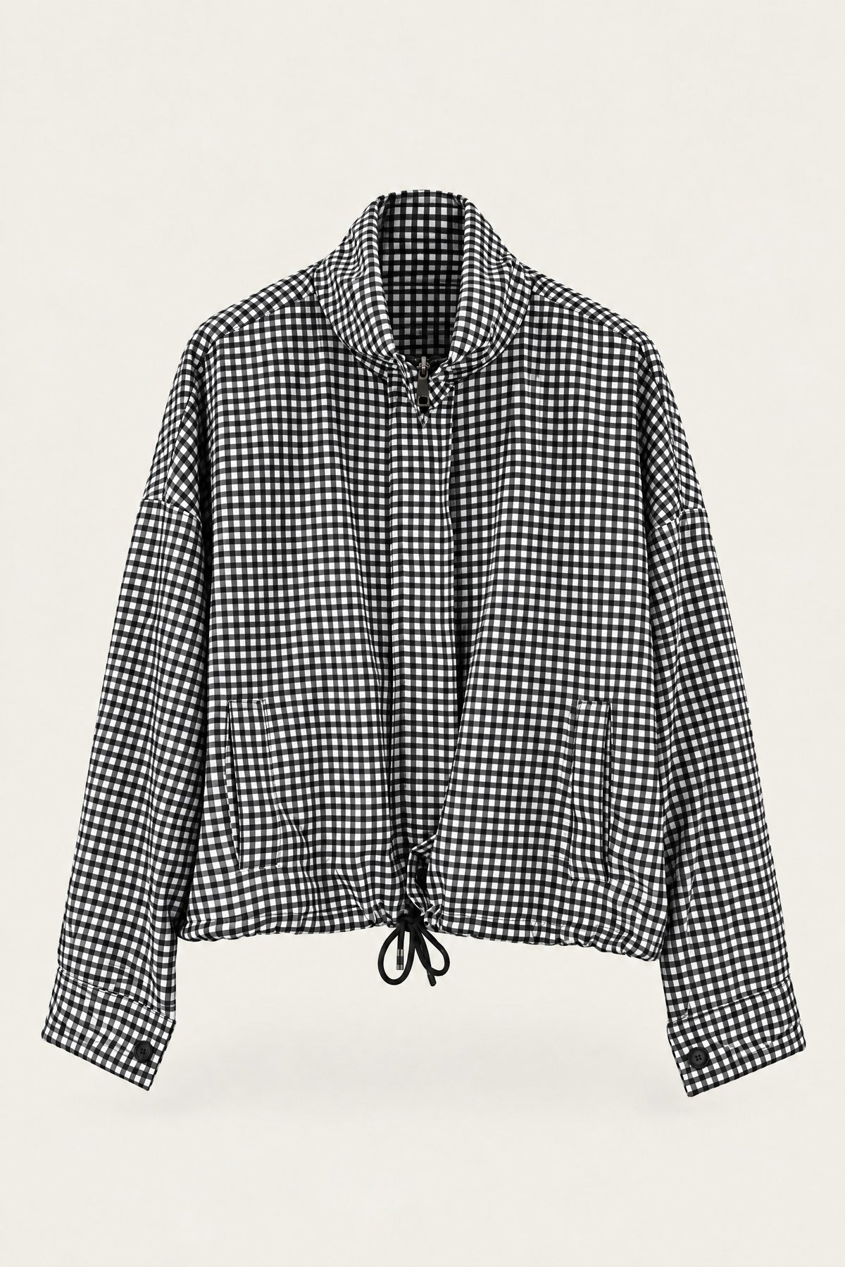 Veste légère à carreaux