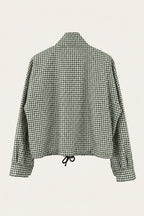 Veste légère à carreaux