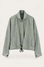 Veste légère à carreaux