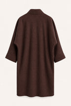 Manteau long oversize ouvert