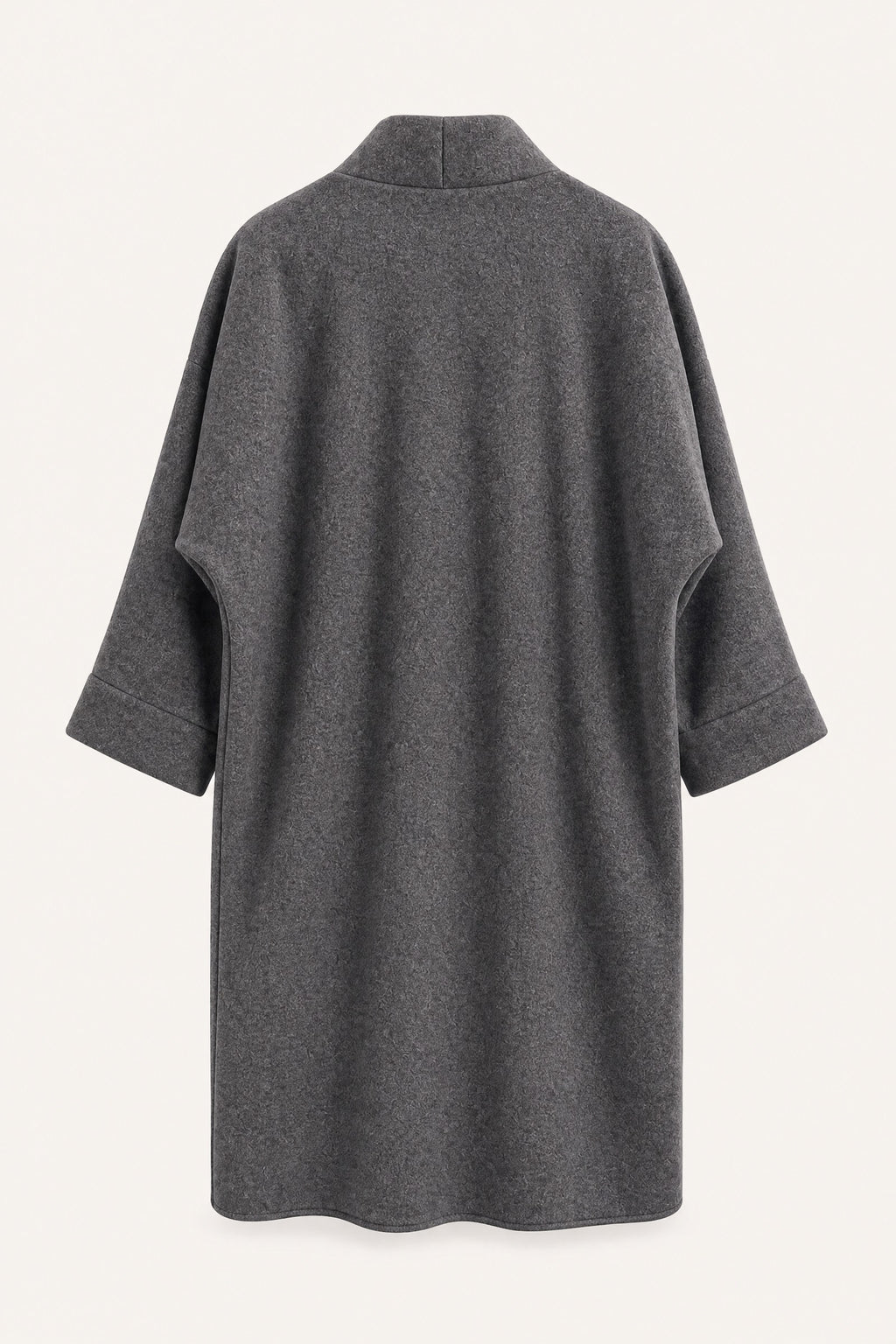 Manteau long oversize ouvert
