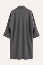 Manteau long oversize ouvert