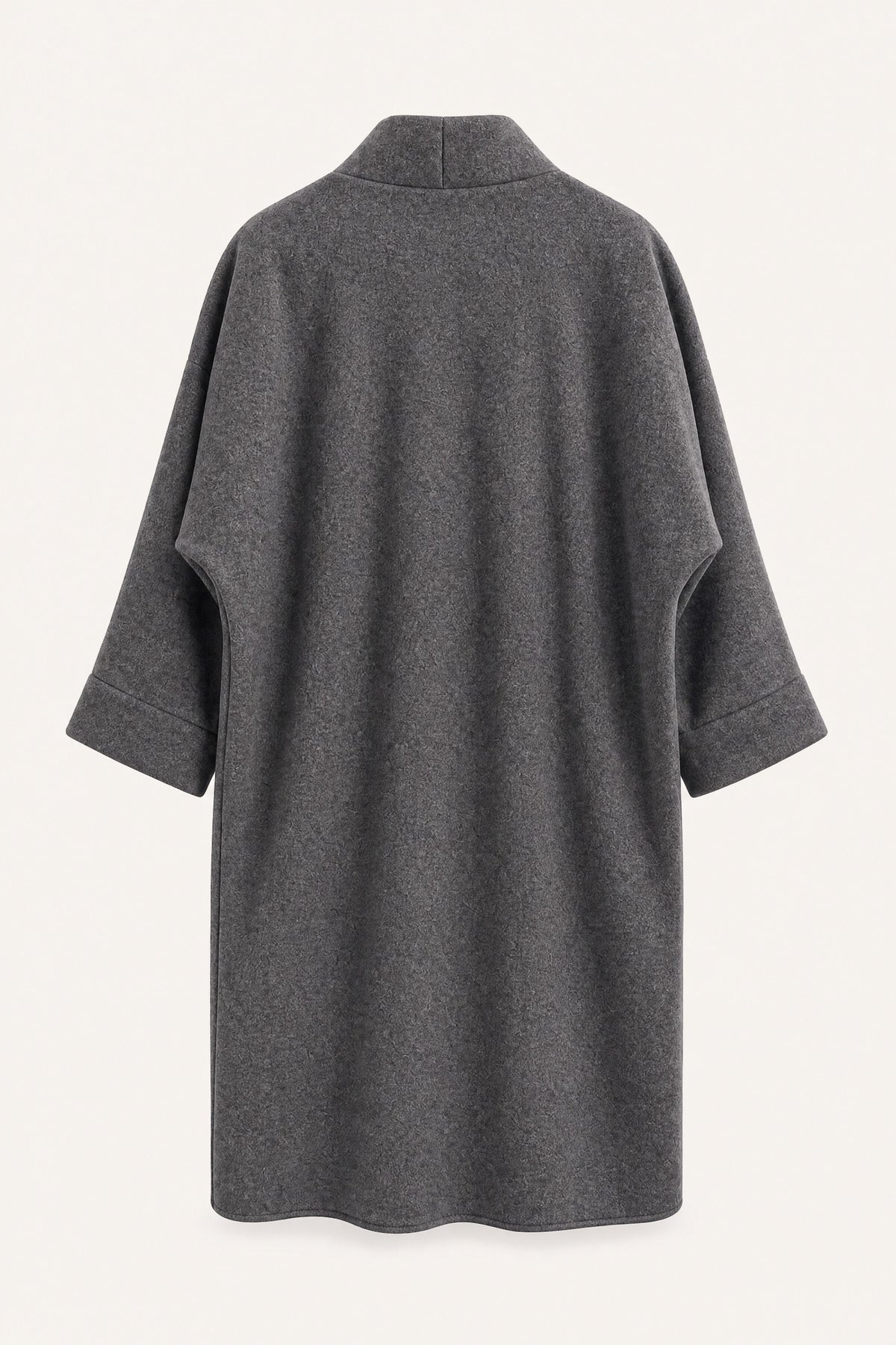 Manteau long oversize ouvert