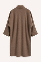 Manteau long oversize ouvert