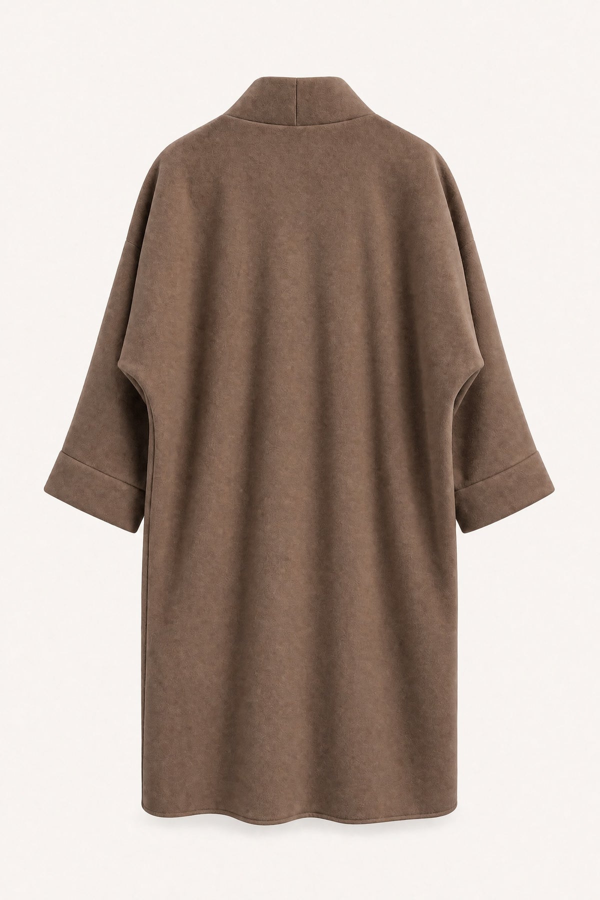 Manteau long oversize ouvert