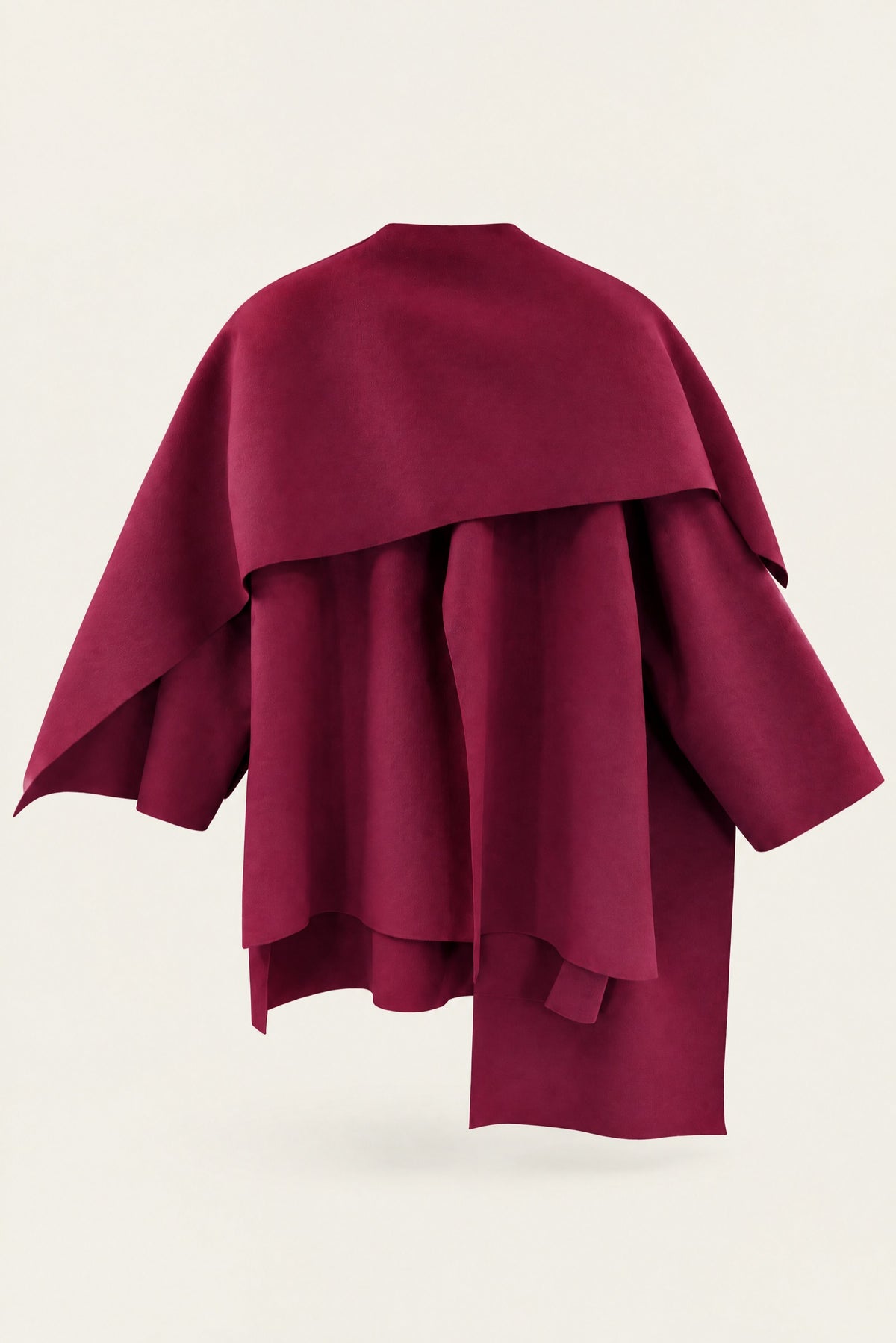 Veste cape fluide