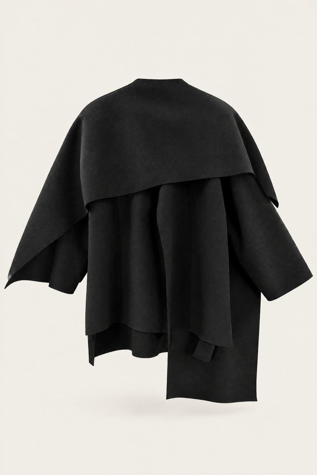 Veste cape fluide